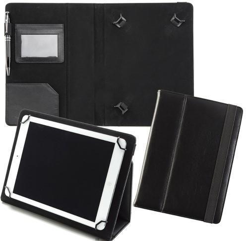Sandringham Nappa Leather Adjustable Tablet Case with Stand 