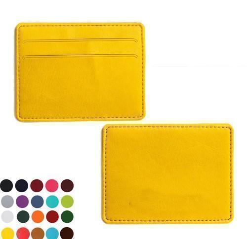 Branded Bank Card / Credit  Holders Faux Leather