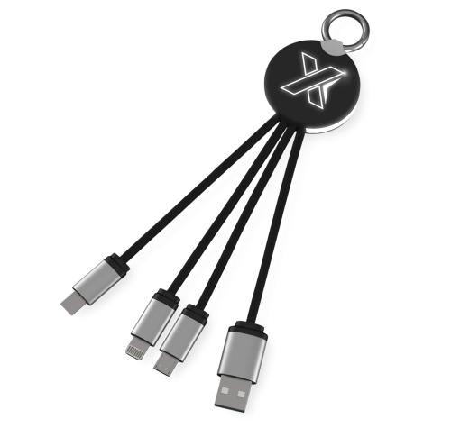 Light Up Logo Ring Light-up  Charging Cable