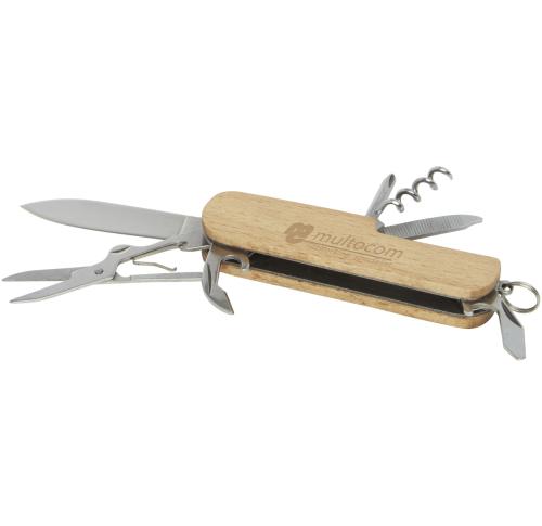 Branded STAC Richard 7-function Wooden Pocket Knives
