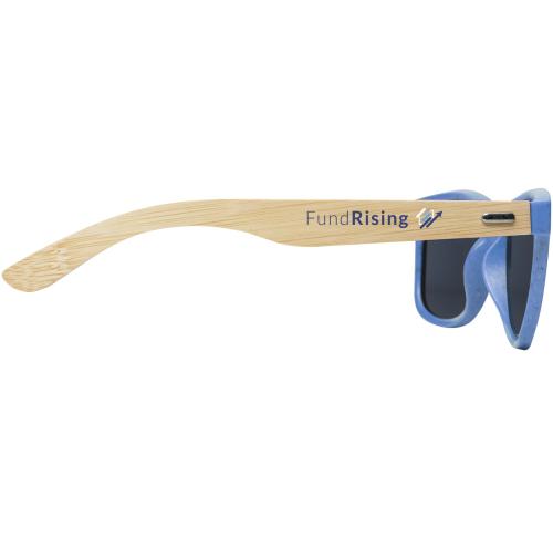 Printed Sustainable Sun Ray Bamboo Sunglasses