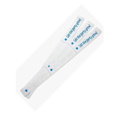 Printed Seed Paper Festival Event Wristbands