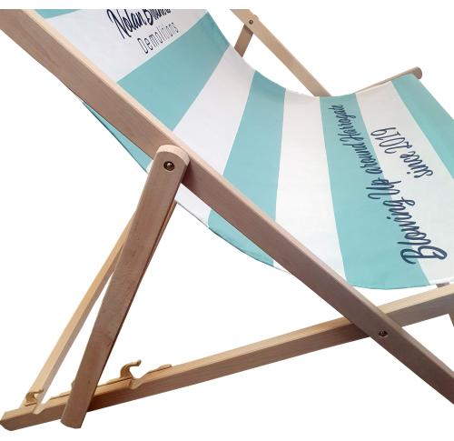 Custom Printed Oversize Beach Deck Chair