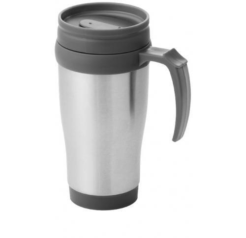 Promotional Metal Travel Mugs With Handle Insulated 330ml Gila