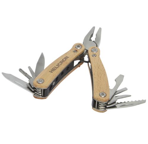 Printed STAC Anderson 12-function medium wooden multi-tool