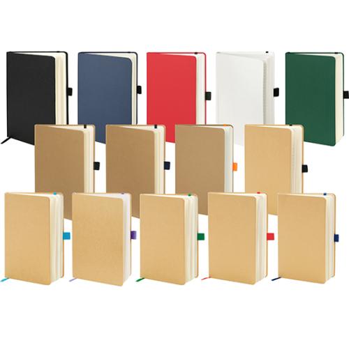Broadstairs Notebook Recycled Kraft Paper A5 Custom Logo