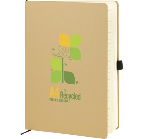 Printed Broadstairs Notebook Recycled Kraft Paper A4 