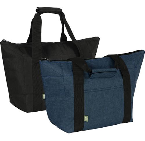 Cliffe Eco Recycled Zipped Lunch Cooler Bag Custom Logo