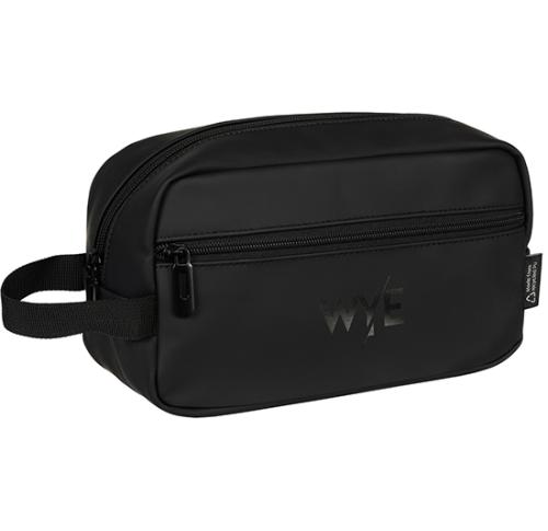 Branded Wye Recycled PU Stylish Washbag