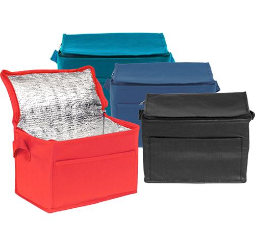Chatham Budget Printed 6 Can Cooler Insulated Bag 100% Recycled
