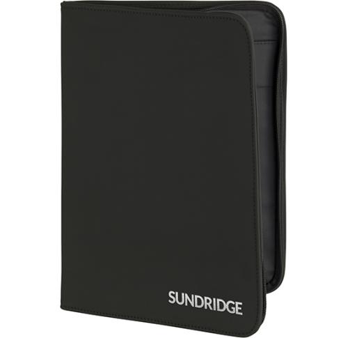 Branded Sundridge Eco Recycled A4 Zipfolio