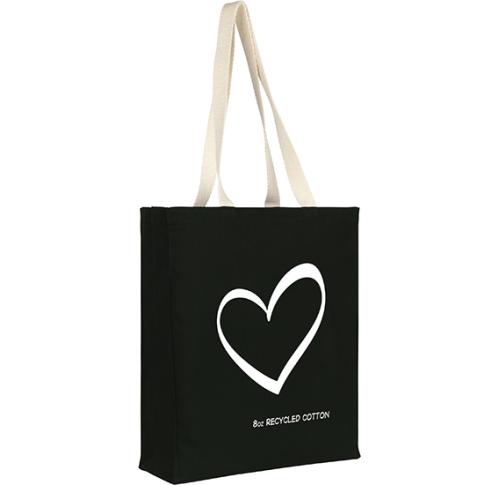 Printed Aylesham Recycled 8oz Cotton Canvas Shopper Tote Bag