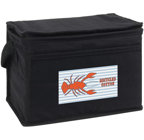 Promotional Marden Eco 6 Can  8oz Recycled Cotton Cooler Bag