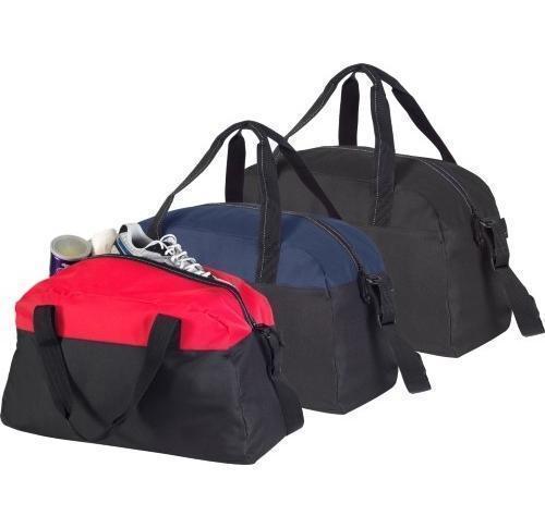 Branded Sports Bag Holdall - Black