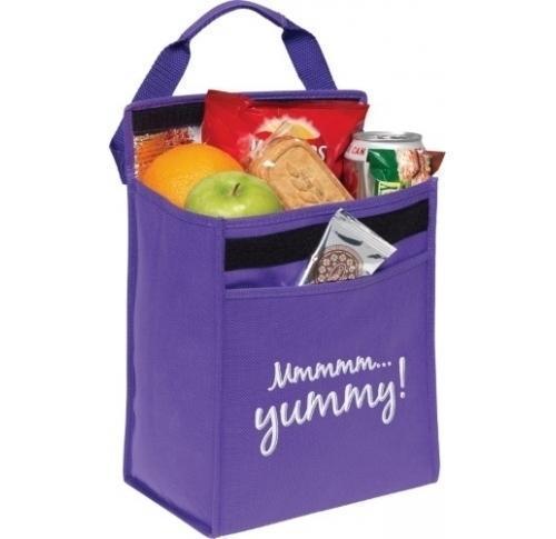 Custom Lunch Cooler Bag - Purple