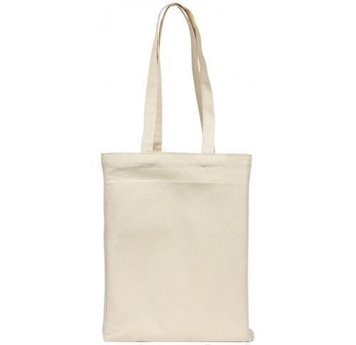 Branded Canvas Cotton Tote Bag Groombridge 10oz Natural