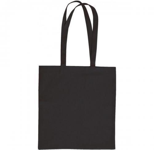 Leybourne 5oz Cotton Tote Bag - Black