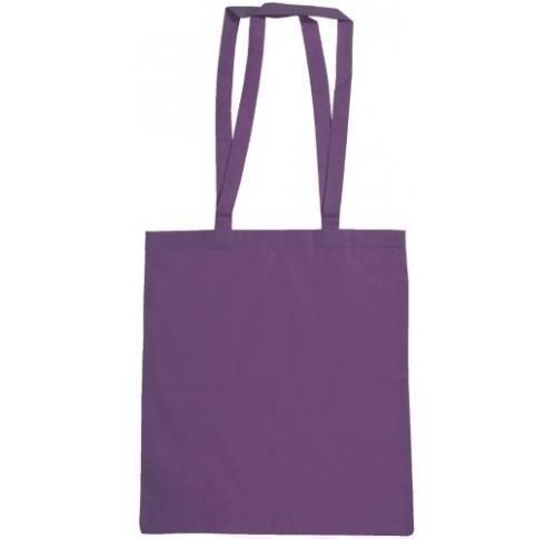 Snowdown Premium Cotton Tote Bag - Purple