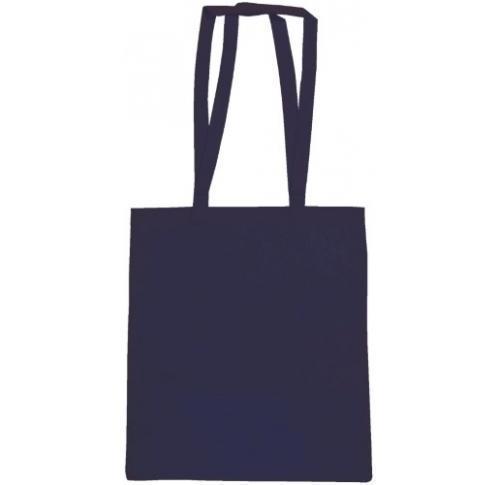 Snowdown Premium Cotton Tote Bag - Navy Blue