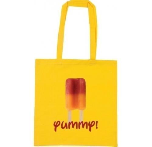 Branded Yellow Tote Bags Snowdown Premium Cotton 