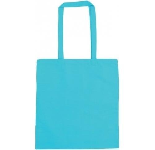 Snowdown Premium Cotton Tote Bag - Turquoise