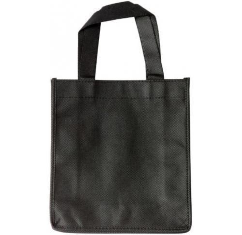Printed Gift Bag Eco Friendly - Black
