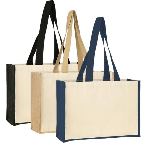 Branded Eco Jute 10oz Canvas Tote Shopper