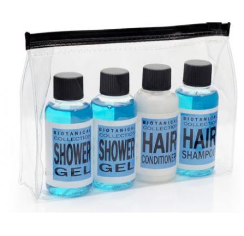 Travel Size Toiletry Set In Blue