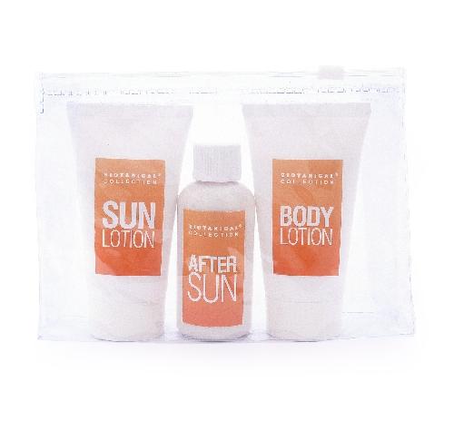 Custom Printed 3pc Sun Care Kits In A PVC Pouch