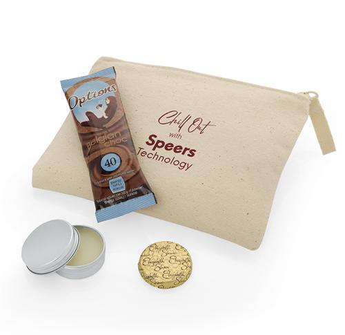 Branded Chill Out Kit In A Cotton Pouch