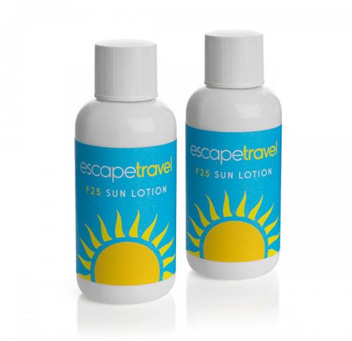 Travel Size SPF25 Sun Lotion In A Bottle, 50ml