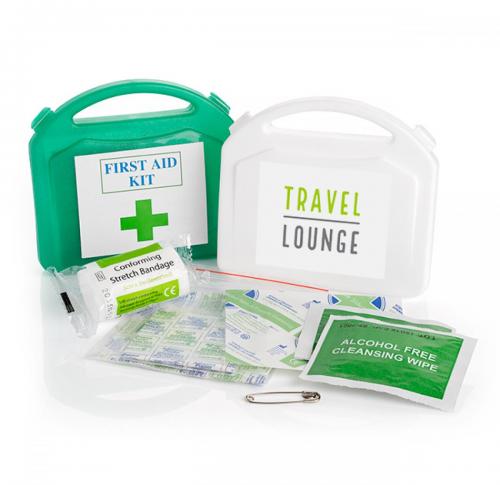 First Aid Kit in a Plastic Box