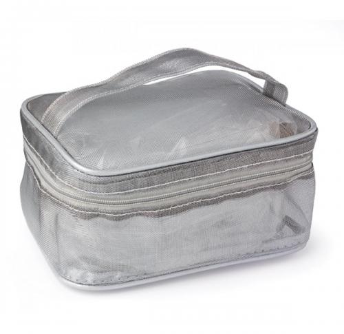 Silver Mesh Bag
