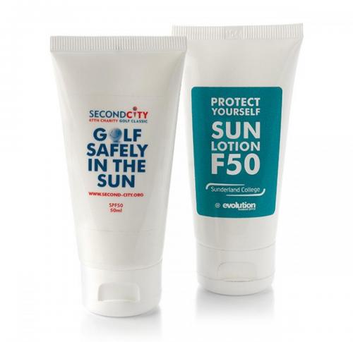 Printed SPF50 Sun Lotion In A Tube, 50ml