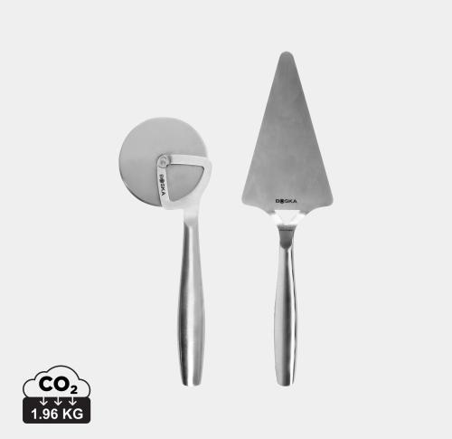 BOSKA Pizza Set Copenhagen Steel