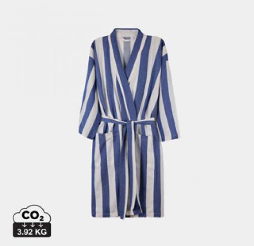 VINGA Ornos GRS Hammam Robe S/M Blue, White