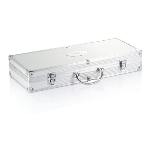 Premium Branded 12 Pcs BBQ Sets In Aluminium Box
