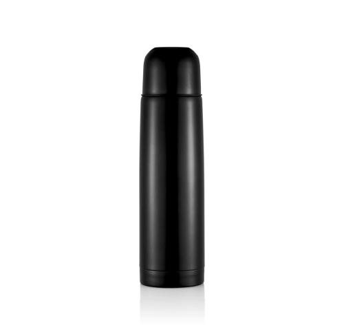 Custom Printed Stainless Steel Cofee Flasks 500ml Black