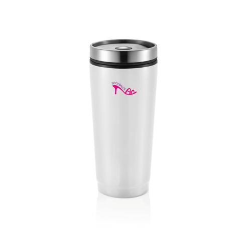 Branded Stainless Steel Leak Proof Tumbler White 350ml