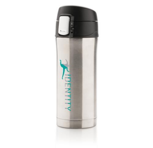 Easy Lock Vacuum Mug - Silver