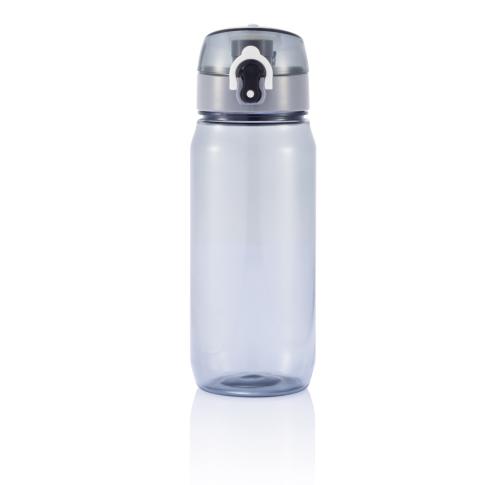 Branded Tritan Sports Water Bottle 600ml - Black