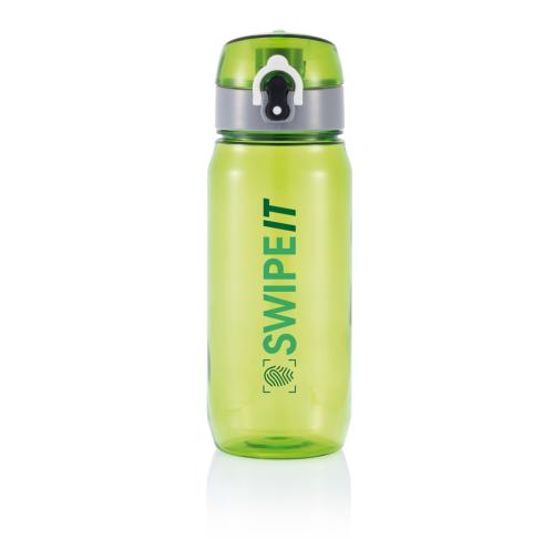 Printed Tritan Sports Water Bottles 600ml - Green