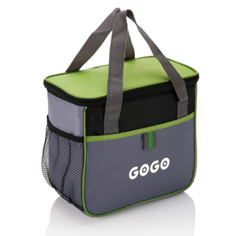 Large Polyester Luxury Cooler Picnic Bags Custom Logo Green
