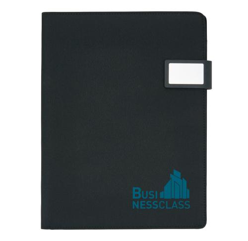 Custom A4 Tech Portfolios Magnetic Closure Printed Logo