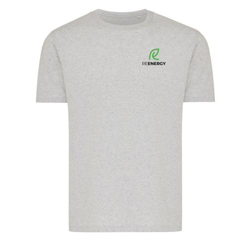 Iqoniq Brett recycled cotton t-shirt -Light Heather Grey 