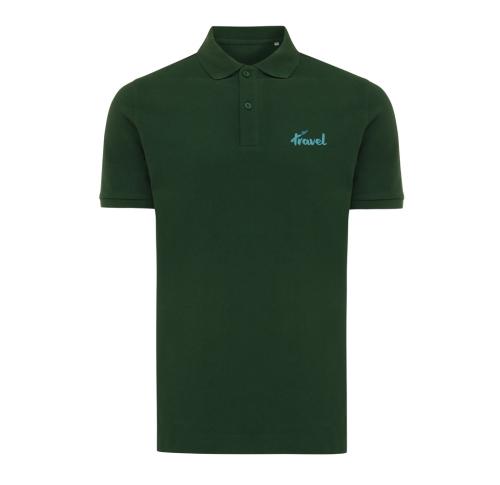 Iqoniq Yosemite recycled cotton pique polo - Forest Green forest green