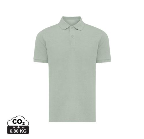 Iqoniq Yosemite recycled cotton pique polo - Iceberg Green iceberg green