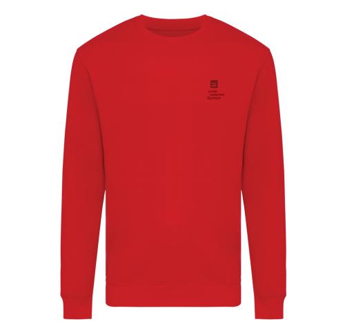 Iqoniq Zion recycled cotton crew neck - Red red