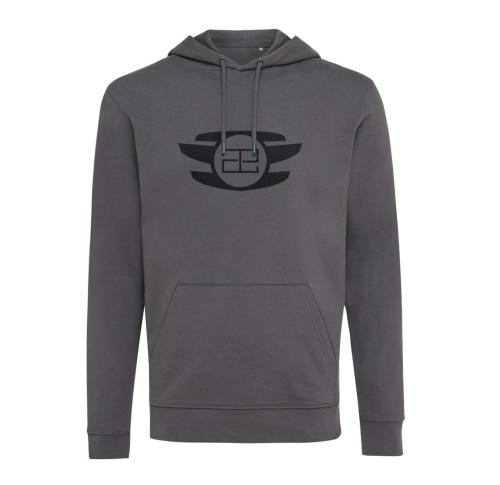 Iqoniq Jasper recycled cotton hoodie - Anthracite anthracite