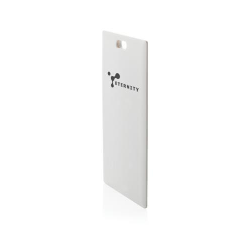Findcard RCS recycled plastic item finder card white